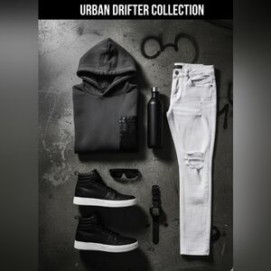 Rue21 Mens White Skinny Supreme Flex Jeans 32x32